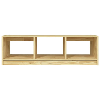 Salontafel 0X50X34 Cm Massief Vurenhout Naturel