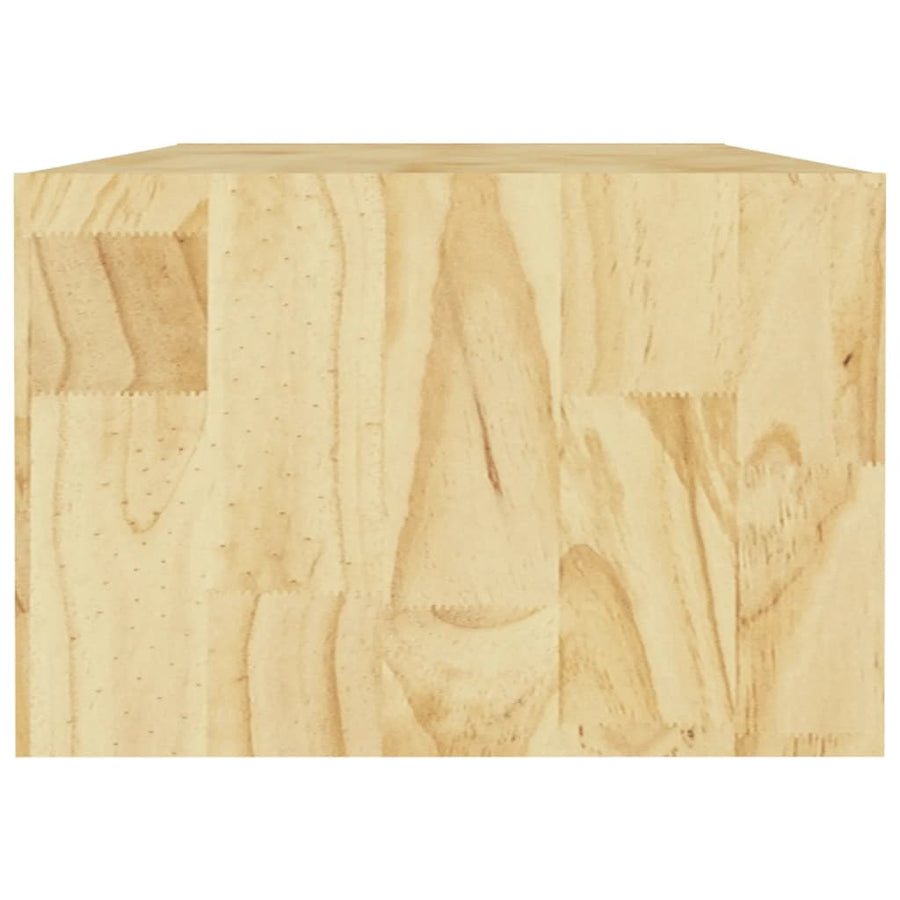Salontafel 0X50X34 Cm Massief Vurenhout Naturel