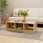 Coffee table 110x50x34 cm solid spruce