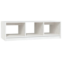 Salontafel 0X50X34 Cm Massief Grenenhout Wit