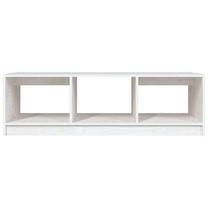 Salontafel 0X50X34 Cm Massief Grenenhout Wit