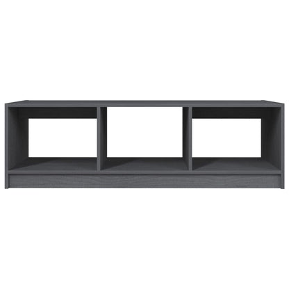 Salontafel 0X50X34 Cm Massief Grenenhout Grijs