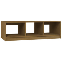 Salontafel 0X50X34 Cm Massief Grenenhout Honingbruin