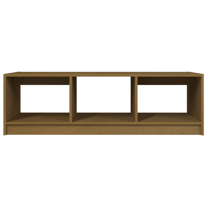 Salontafel 0X50X34 Cm Massief Grenenhout Honingbruin