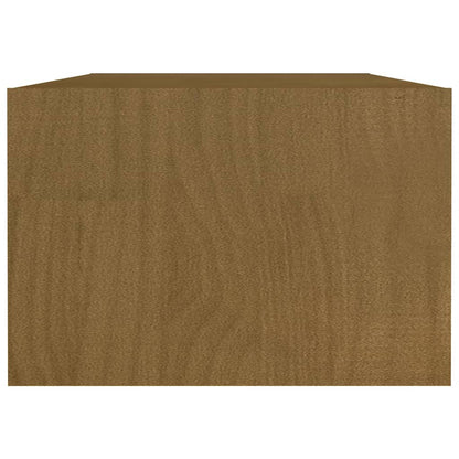 Salontafel 0X50X34 Cm Massief Grenenhout Honingbruin