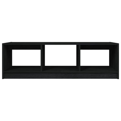 Salontafel 0X50X34 Cm Massief Grenenhout Zwart