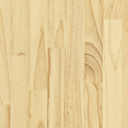 Bedframe Massief Hout Small Single 75 x 190 cm Naturel