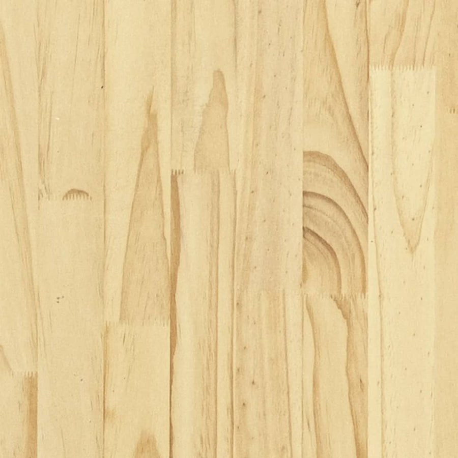 Bedframe Massief Grenenhout 160 x 200 cm Naturel
