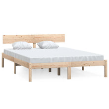 Bedframe Massief Grenenhout Uk King 150 x 200 cm Naturel