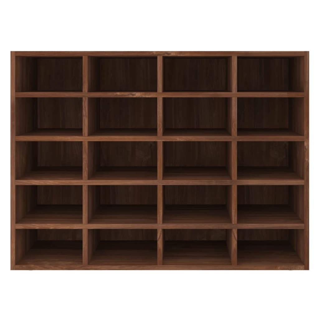 Schoenenrek 92X30X67,5 Cm Bewerkt Hout Bruin Eikenkleur