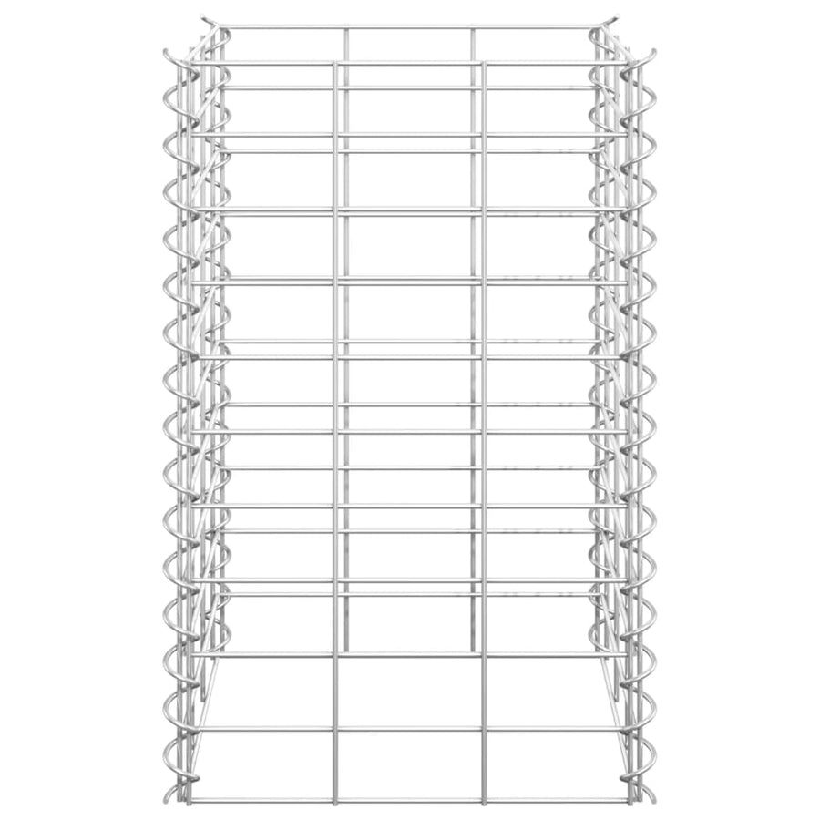 Gabion Plantenbakken 3 St Verhoogd 30X30X50 Cm Ijzer 30 x 30 x 50 cm (3 pcs)