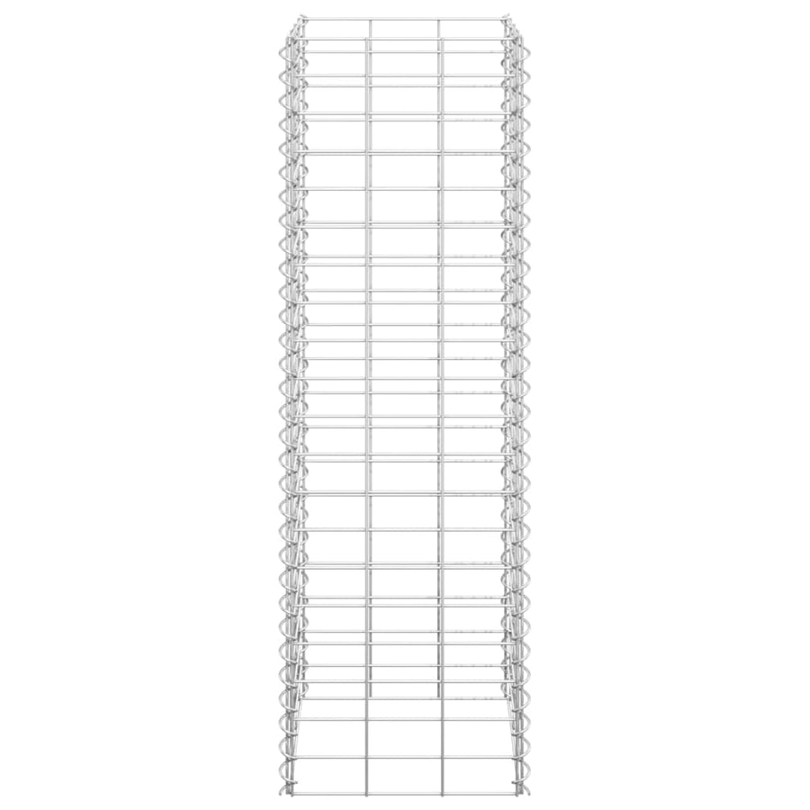 Schanskorf Plantenbakken 3 St Verhoogd 30X30X00 Cm Ijzer 30 x 30 x 100 cm (3 pcs)