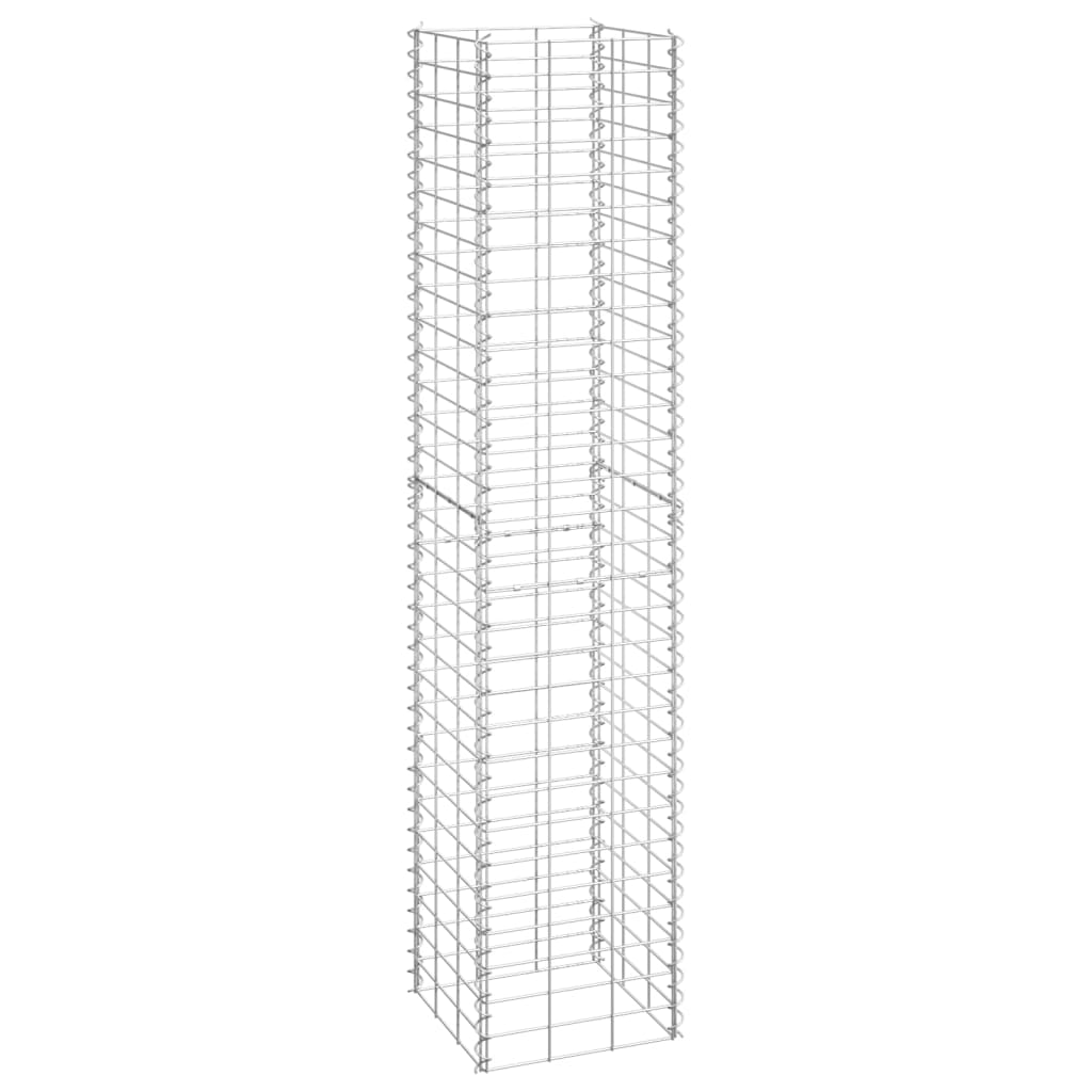 Schanskorf Plantenbakken 3 St Verhoogd 30X30X50 Cm Ijzer 30 x 30 x 150 cm (3 pcs)