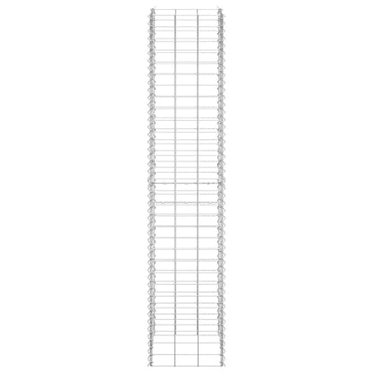 Schanskorf Plantenbakken 3 St Verhoogd 30X30X50 Cm Ijzer 30 x 30 x 150 cm (3 pcs)