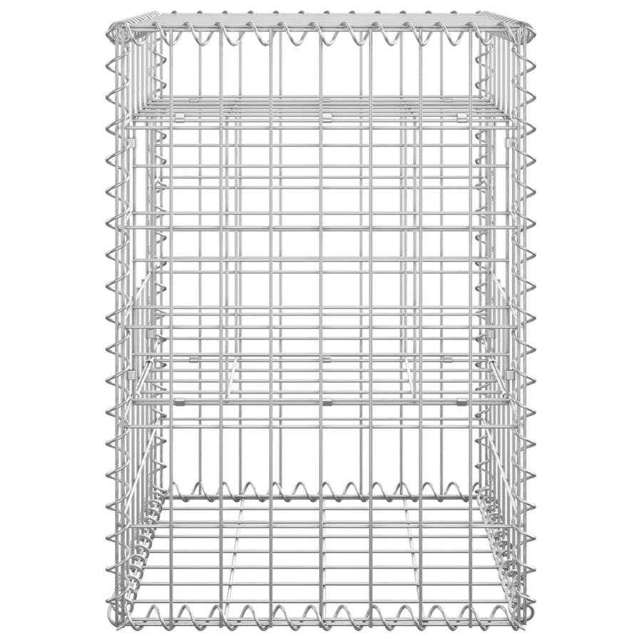 Schanskorf palen 2 st 40x40x60 cm ijzer 2 40 x 40 x 60 cm