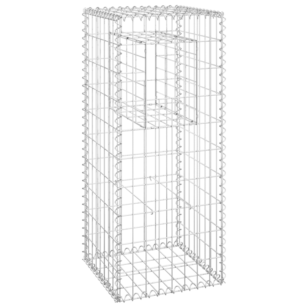 Schanskorf paal 40x40x100 cm ijzer 1 40 x 40 x 100 cm