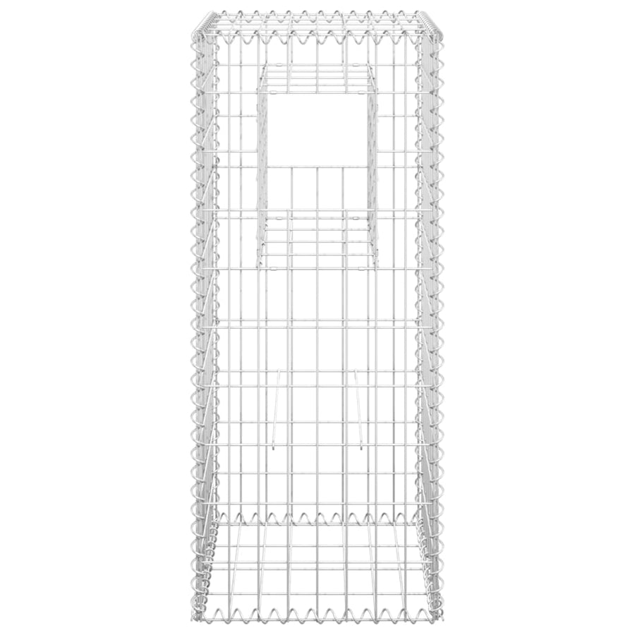 Schanskorf paal 40x40x100 cm ijzer 1 40 x 40 x 100 cm