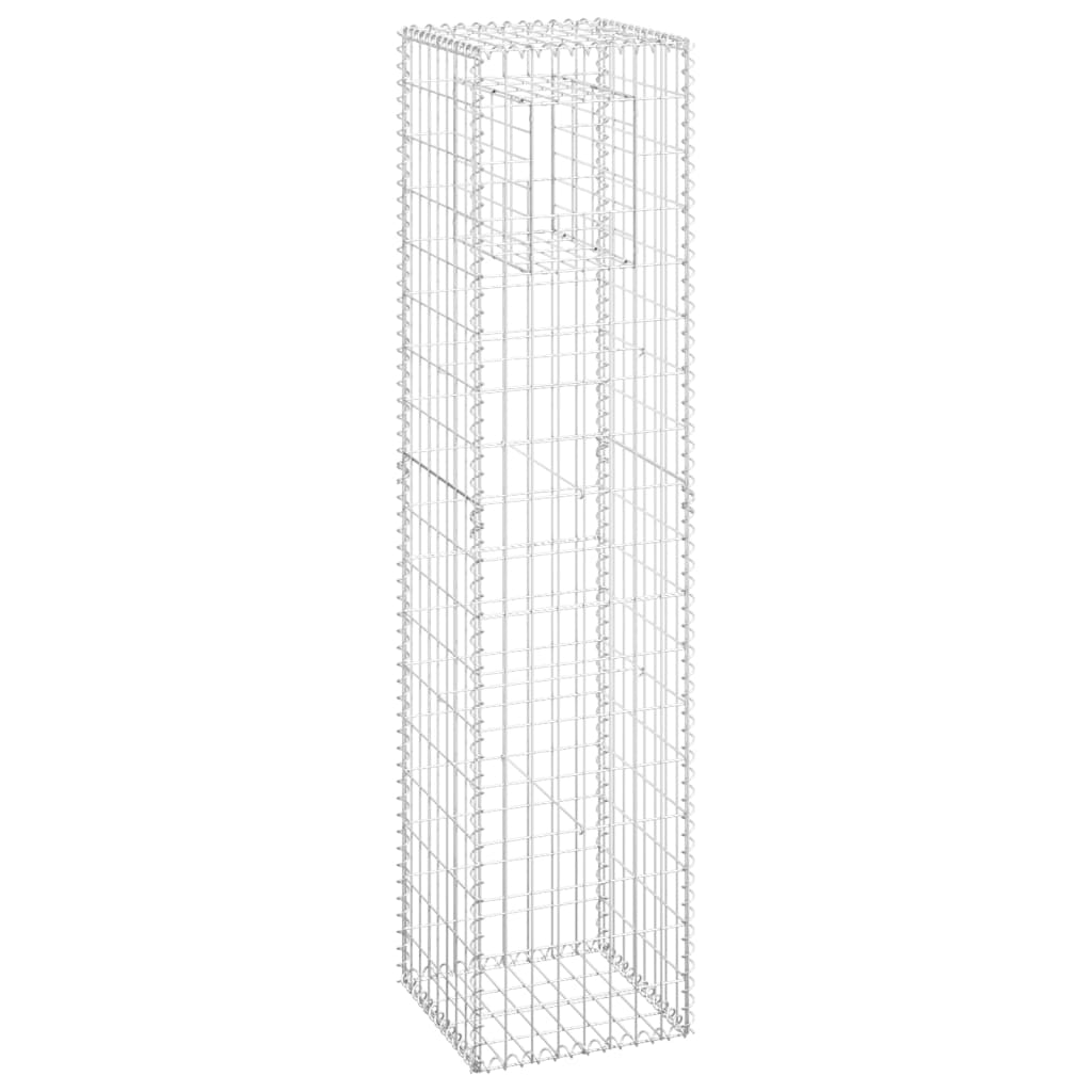 Schanskorf paal 40x40x180 cm ijzer 1 40 x 40 x 180 cm