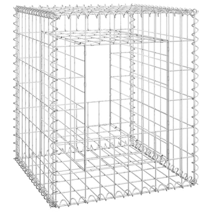 Schanskorf palen 2 st 50x50x60 cm ijzer 2 50 x 50 x 60 cm