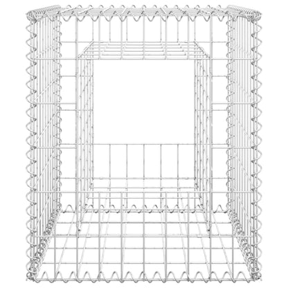 Schanskorf palen 2 st 50x50x60 cm ijzer 2 50 x 50 x 60 cm