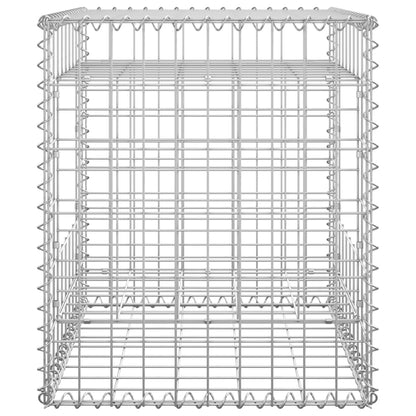 Schanskorf palen 2 st 50x50x60 cm ijzer 2 50 x 50 x 60 cm