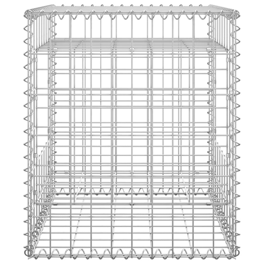 Schanskorf palen 2 st 50x50x60 cm ijzer 2 50 x 50 x 60 cm