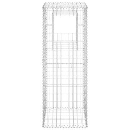 Schanskorf paal 50x50x140 cm ijzer 1 50 x 50 x 140 cm
