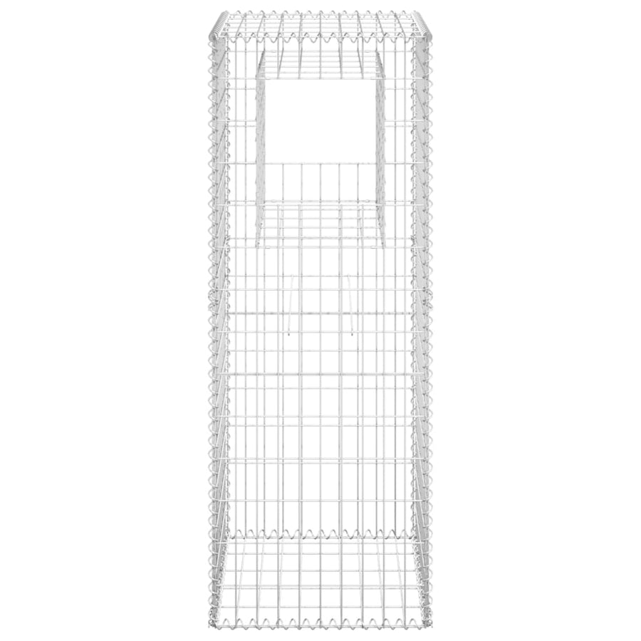Schanskorf paal 50x50x140 cm ijzer 1 50 x 50 x 140 cm