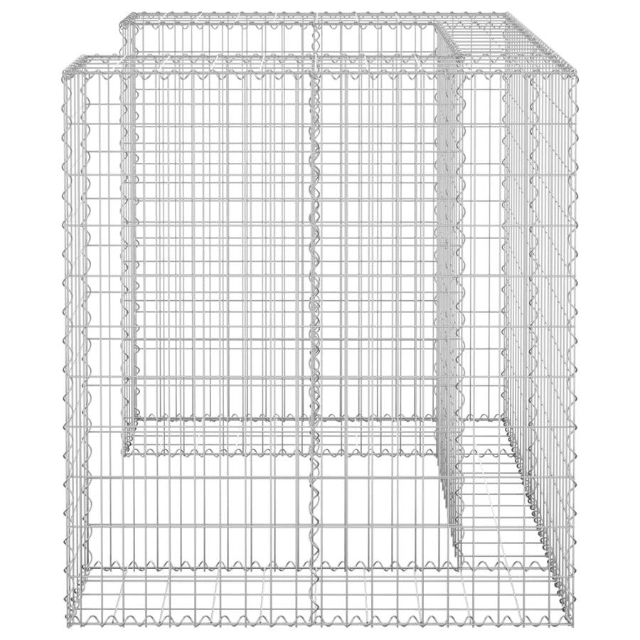 Schanskorf Voor Container Gegalvaniseerd Staal 110 x 100 x 110 cm