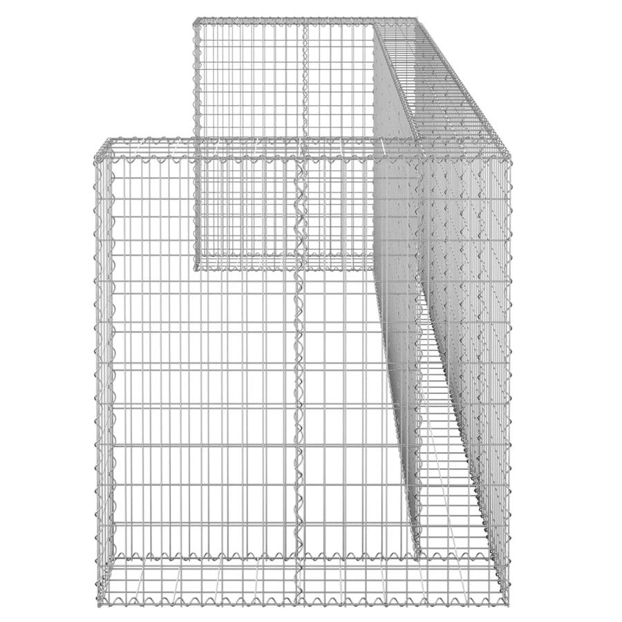 Schanskorf Voor Containers Gegalvaniseerd Staal 325 x 100 x 110 cm