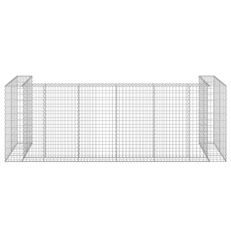 Schanskorf Voor Containers Gegalvaniseerd Staal 325 x 100 x 110 cm