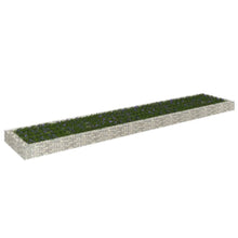 Gabion Plantenbak Verhoogd Gegalvaniseerd Staal 500 x 100 x 20 cm