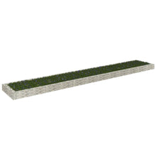 Gabion Plantenbak Verhoogd Gegalvaniseerd Staal 600 x 100 x 20 cm