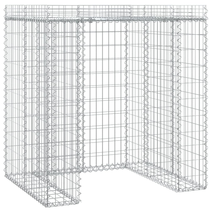 Schanskorf Voor Vuilnisbak 110X91X120 Cm Gegalvaniseerd Ijzer 1 container
