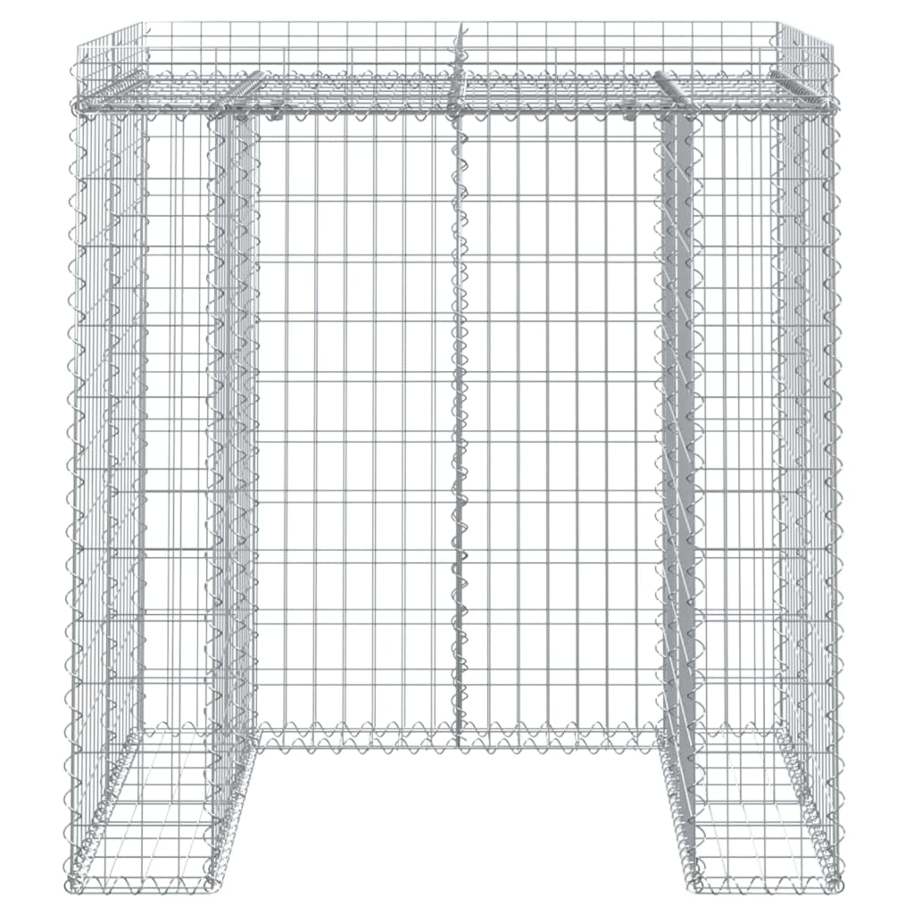 Schanskorf Voor Vuilnisbak 110X91X120 Cm Gegalvaniseerd Ijzer 1 container