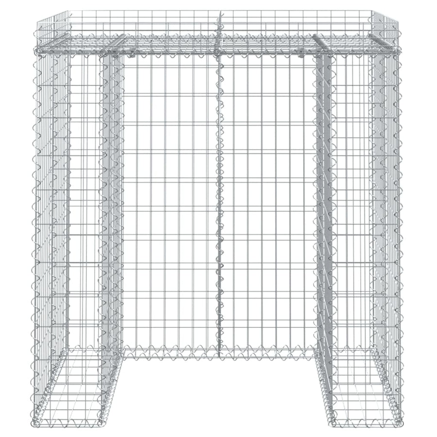 Schanskorf Voor Vuilnisbak 110X91X120 Cm Gegalvaniseerd Ijzer 1 container