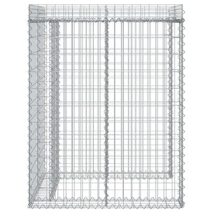 Schanskorf Voor Vuilnisbak 110X91X120 Cm Gegalvaniseerd Ijzer 1 container