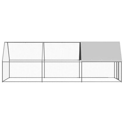 Kippenhok Gegalvaniseerd Staal 2 x 6 x 2 m