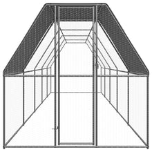 Kippenhok Gegalvaniseerd Staal 2 x 10 x 2 m