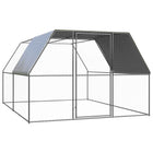 Chicken coop 3x4x2 m galvanized steel