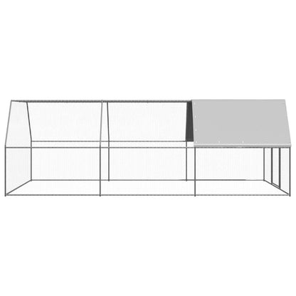 Kippenhok Gegalvaniseerd Staal 3 x 6 x 2 m
