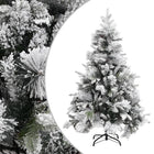 Kerstboom Met Dennenappels En Sneeuw 50 Cm Pvc En Pe 150 x 80 cm