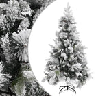 Kerstboom Met Dennenappels En Sneeuw 95 Cm Pvc En Pe 195 x 95 cm