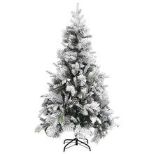 Kerstboom Met Dennenappels En Sneeuw 95 Cm Pvc En Pe 195 x 95 cm