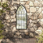 Garden mirror 100x45 cm iron black
