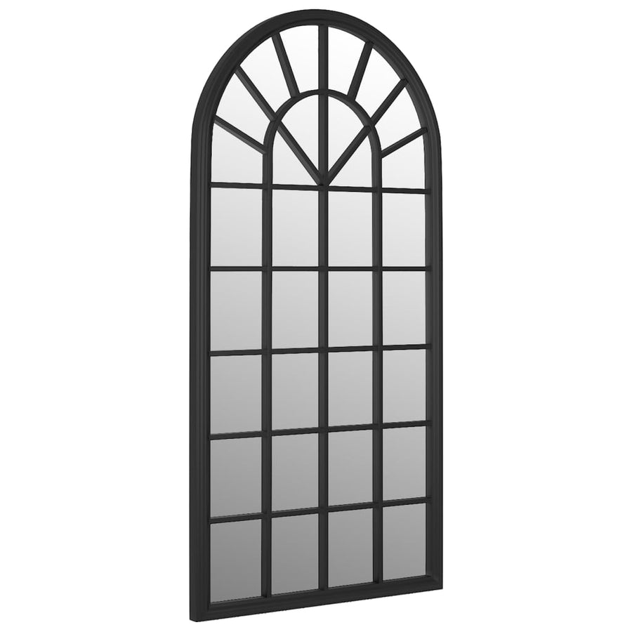 Tuinspiegel 90X45 Cm Ijzer Zwart