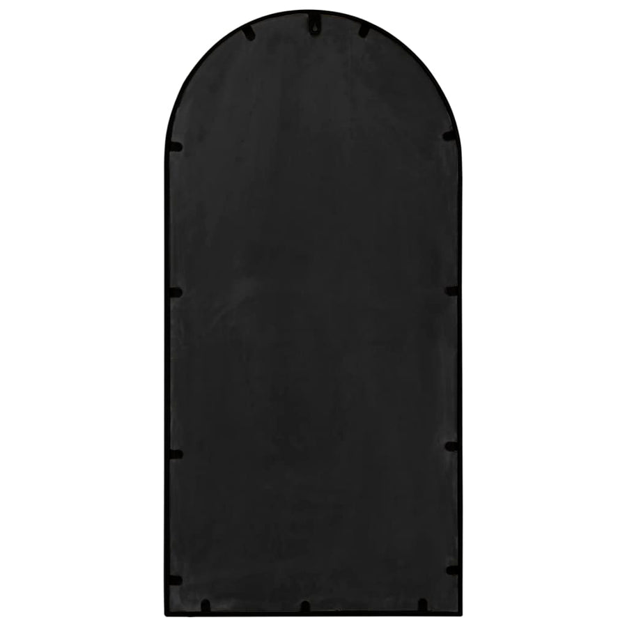 Tuinspiegel 90X45 Cm Ijzer Zwart