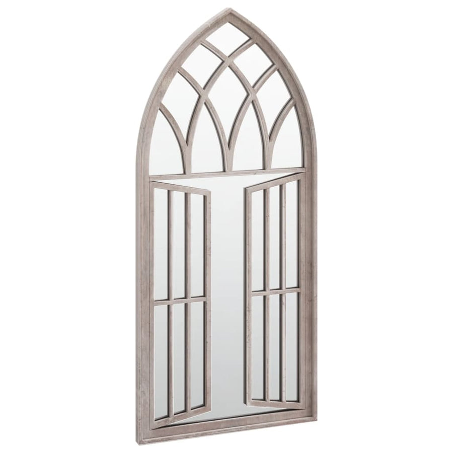 Tuinspiegel 100X45 Cm Ijzer Zandkleurig 100 x 45 cm