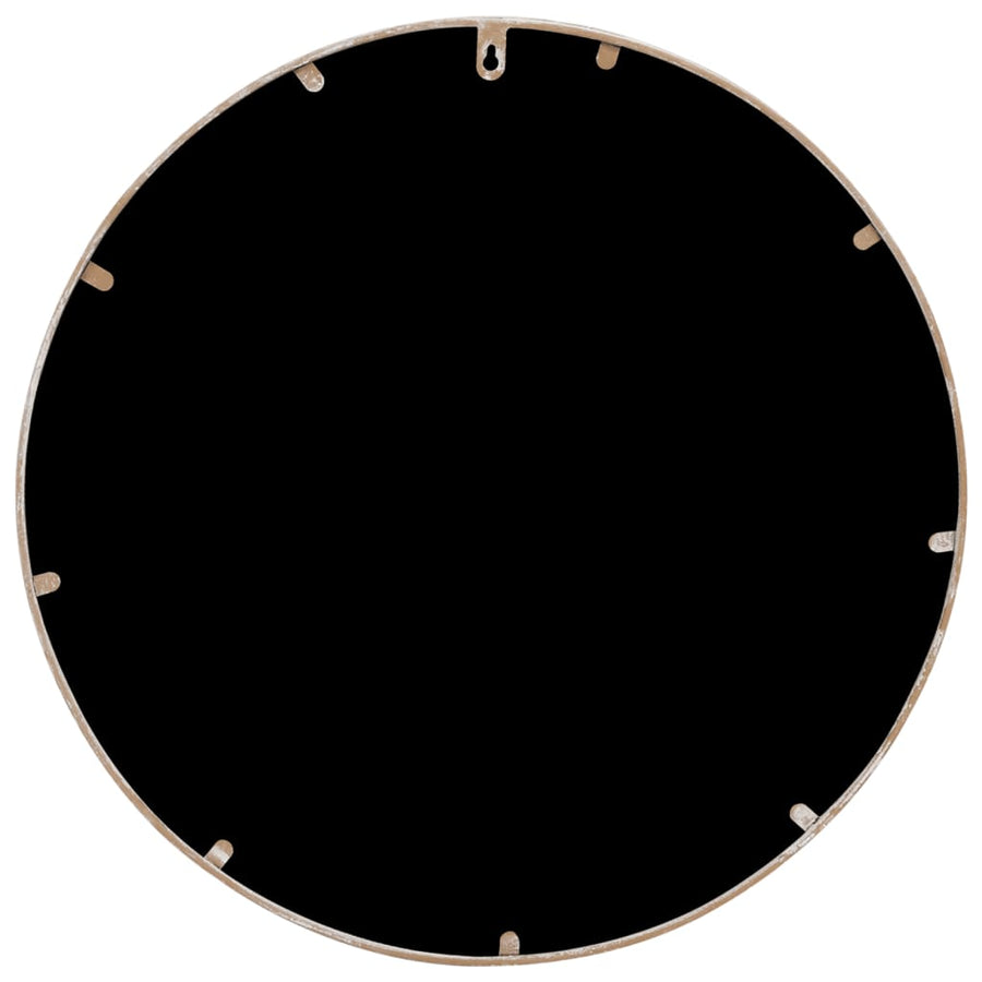 Tuinspiegel Rond 40X2,5 Cm Ijzer Zandkleurig 1 40 x 2.5 cm