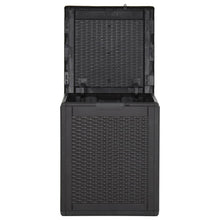 Tuinbox Pp Rattan 90 l Zwart Rattanontwerp